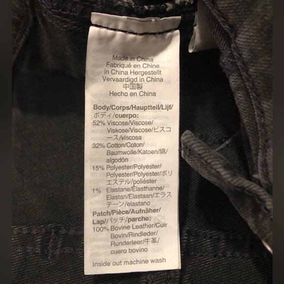 Madewell 10" High-Rise Yoke Detail Button Front Roadtripper Jeans - Picture 10 of 15